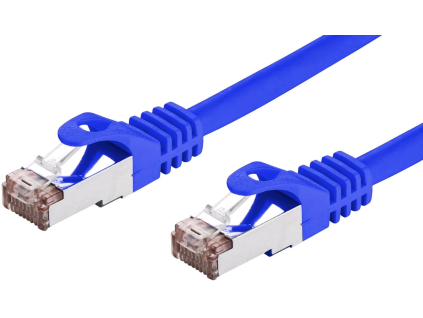 c tech patch cord cat6 ftp modry 0 25m ien525083