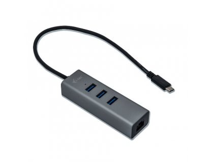 i-tec USB-C Metal HUB 3 Port + Gigabit Ethernet (C31METALG3HUB)