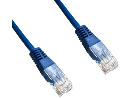 datacom patch cord utp cat6 0 25m modry ien220714