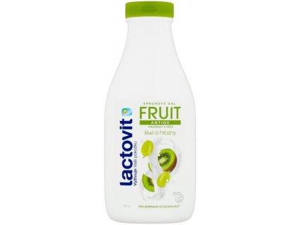 Lactovit FRUIT Kiwi a hrozny Sprchový gel antioxidační 500ml