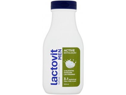 Lactovit Men Active Sprchový gel 300ml