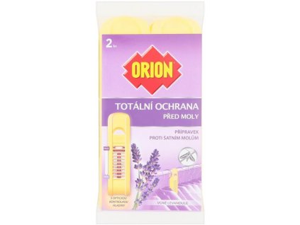 Orion Totální ochrana proti šatním molům Levandule 2ks