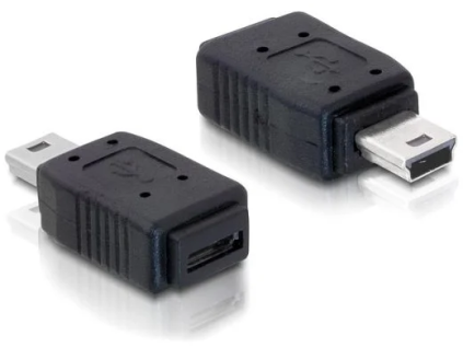 delock redukce usb mini samec na usb micro b samice 65155 ien157158