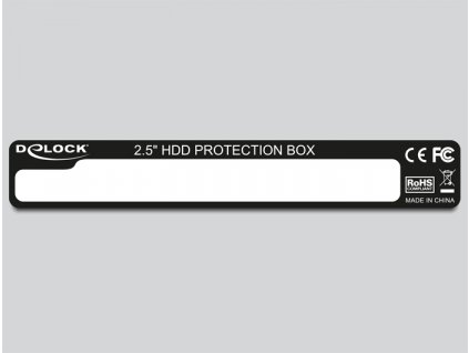 Delock 2.5” HDD ochranný box (18209)