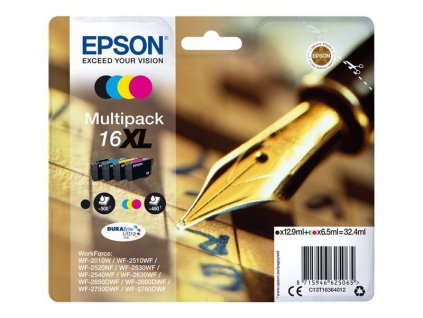 Epson T1636 16XL Series 'Pen and Crossword' multipack - originál (C13T16364012)