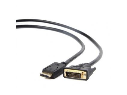 Gembird kabel DisplayPort na DVI, M/M, 1m (CC-DPM-DVIM-1M)