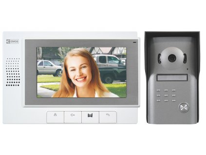 Domácí videotelefon EMOS, barevná sada, RL-03M