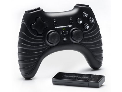 Thrustmaster Gamepad T-Wireless Black pro PC a PS3