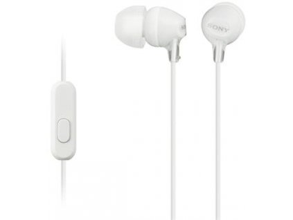 Sony MDR-EX15AP, bílá