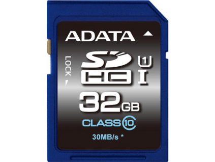 ADATA Secure Digital SDHC 32GB UHS-I Class10
