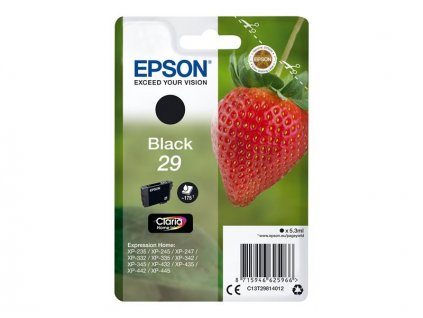 Epson T2981 Black 29, černá - originál (C13T29814012)