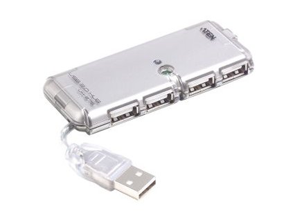 PremiumCord USB 2.0 HUB 4-portový bez napájení (ku2hub4ws)