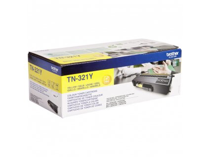 Brother toner TN-321Y, yellow (1 500 stran) - originální (TN321Y)