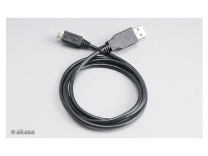 AKASA kabel USB 2.0 USB-A na microUSB, 1m