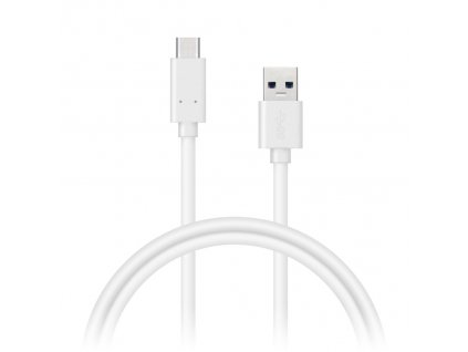 Connect IT Wirez USB-C - USB, bílý, 2m (CI-1179)