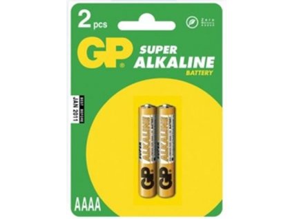 GP alkalická baterie AAAA GP 25A - 2ks blistr (1021002512)