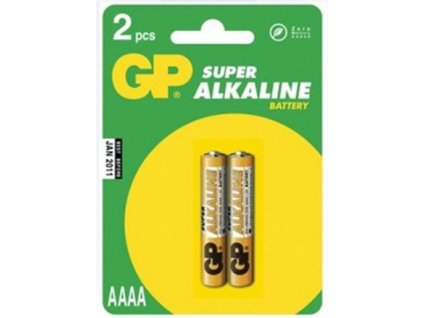 GP alkalická baterie AAAA GP 25A - 2ks blistr