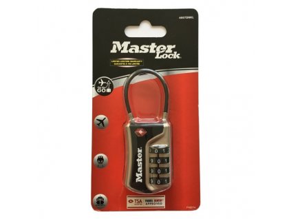 Master Lock Visací kombinační zámek TSA 4697EURDNKL