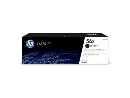 HP 56X Black LaserJet Toner Cartridge - originální (CF256X)