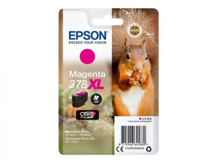 Epson 378XL Claria Photo HD Ink Magenta, purpurová - originální (C13T37934010)