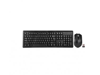 A4tech 4200N set bezdr. kláv. + bezdr. V-Track optická myš,CZ/US, USB