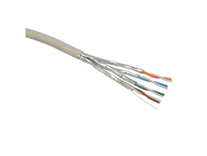 SOLARIX kabel, CAT6A, STP LSOH, 500m, cívka (SXKD-6A-STP-LSOH)