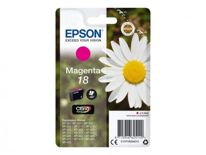 Epson T1803 Singlepack 18 Claria Home Ink Magenta - originál (C13T18034012)