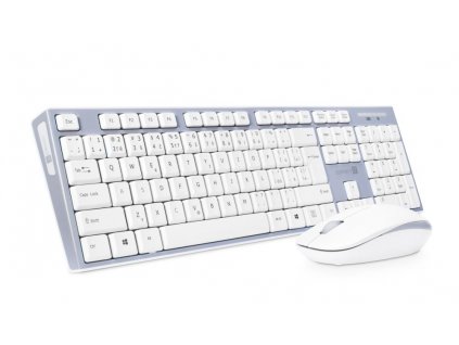 Connect IT CKM-7510-CS COMBO bezdrátový set klávesnice a myši, bílá