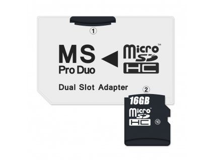 Connect IT Adaptér MS PRO DUO 2x Micro SDHC dual slot (CI-1138)