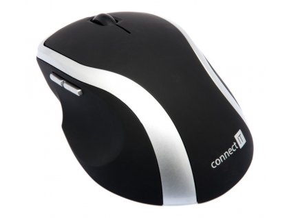 Connect IT CI-261 laserová myš, černo stříbrná