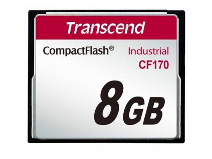 Transcend Compact Flash 8GB 170x Industrial (TS8GCF170)