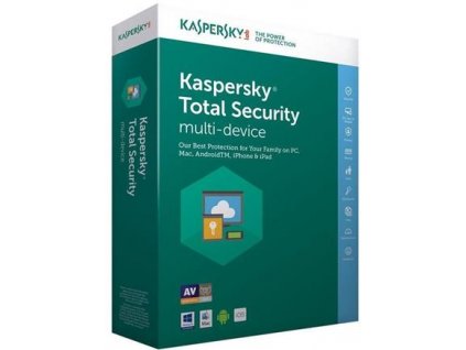 Kaspersky Total Security multi-device CZ, 1 zařízení, 1 rok, obnovení licence, elektronicky