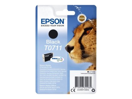 Epson T0711 černá - originál (C13T07114012)