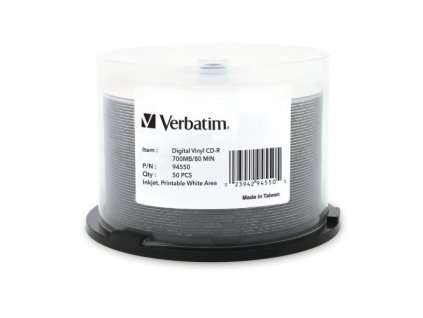 Verbatim CD-R 700MB/80MIN 48x EXTRA PROTECTION 50-SPINDL (43351)