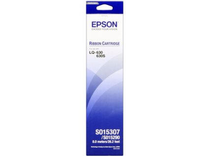 Epson barvicí páska čená S015307 pro LQ-630, LQ-630S (C13S015307)