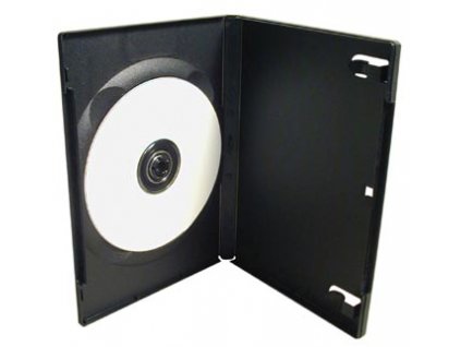 Box na 1 DVD - černý (27081)