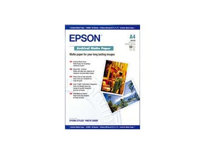 Epson papír A4 Archival Matte 50 sheets (C13S041342)