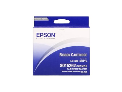 Epson barvicí páska čená S015262 pro LQ-680, 680Pro (C13S015262)