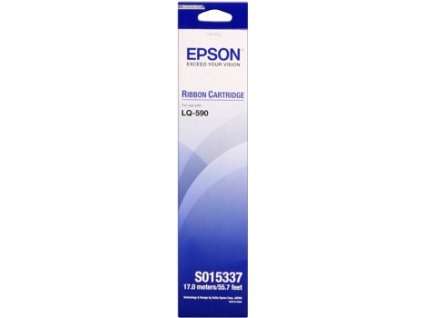 Epson barvicí páska čená S015337 pro LQ-590 (C13S015337)