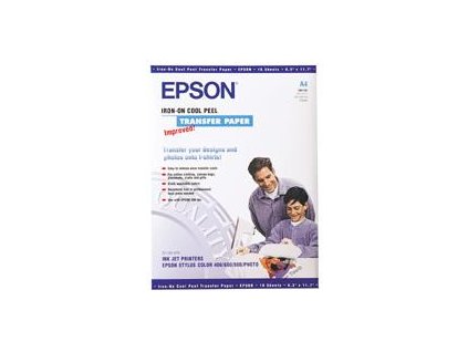 Epson FOLIE ZAŽEHLOVACÍ NA TRIČKA 10 listů - S041154 (C13S041154)