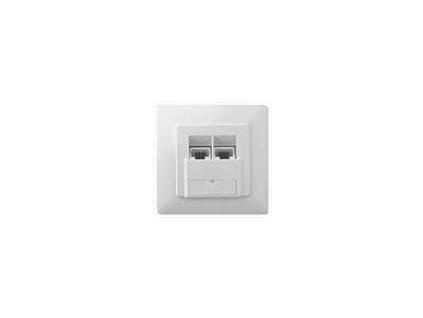 ZÁSUVKA 2x RJ45(TP) C5 POD OMÍTKU