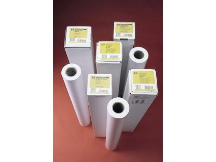 HP White Inkjet Paper, A0, 45 m, 80 g/m2 (InkJet Bond Paper)