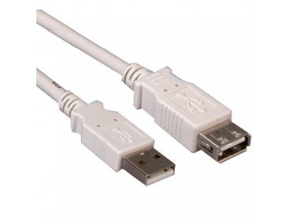 KB KABEL USB TYP A-A 1M PRODLOUŽENÍ šedý