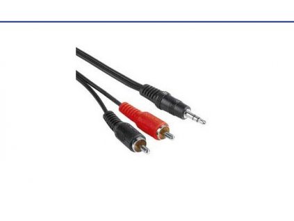 Kabel Jack 3.5mm-2xCINCH M/M 2m