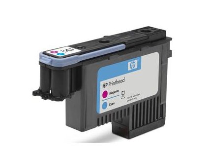 HP 72 Cyan and Magenta Printhead pro DJ T1100 (C9383A) - originální (C9383A)