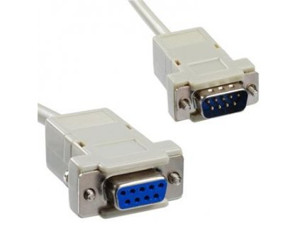 PremiumCord Prodlužovací seriovy kabel-myš 9pin 2m rozebírací (kpm2a)