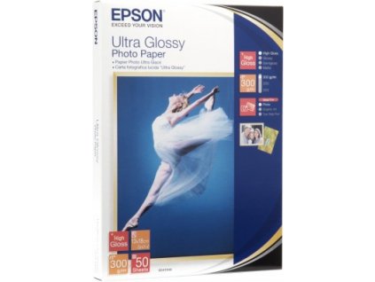 Epson Paper Ultra Glossy Photo 13x18 (50 listů), 300g/m2 (C13S041944)