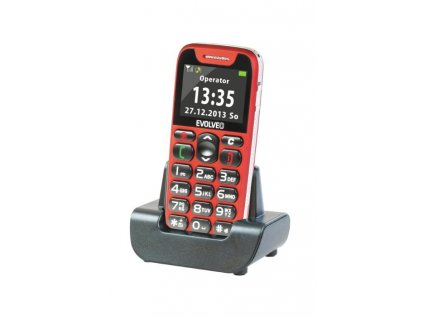 EVOLVEO EasyPhone červený (EP-500-RED)