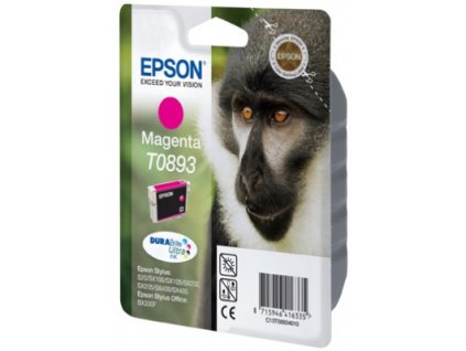 Epson T0893 Magenta 3,5ml pro Stylus S20/SX100/SX200/SX400 - originální (C13T08934011)