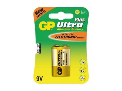 GP Ultra Plus Alkaline 9V blistr 1 kus